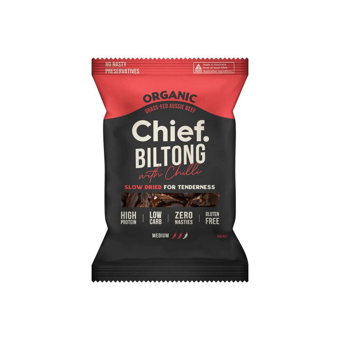 Chilli Beef Biltong 30g - 12 Pack