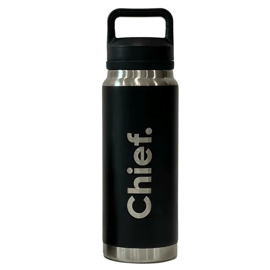 Chief Stainless Steel Water Bottle 800ml - Carnivore Store