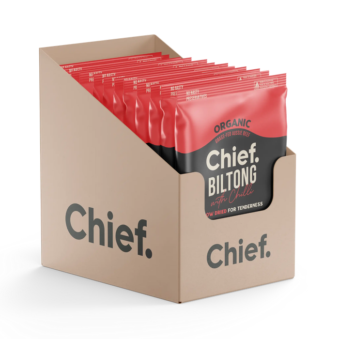 Chilli Beef Biltong 30g - 12 Pack