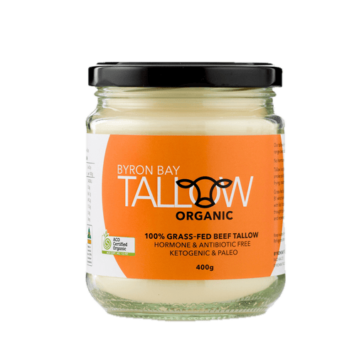 Organic Grass Fed Beef Tallow - 400g - Yo Keto