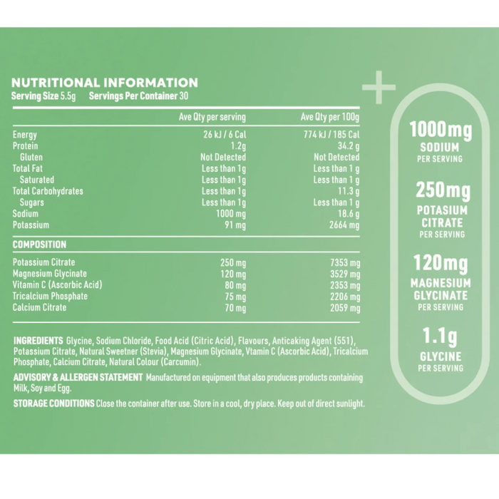 ReVitalise Electrolyte+ Drink - Salty Apple - 30 Serves - Carnivore Store