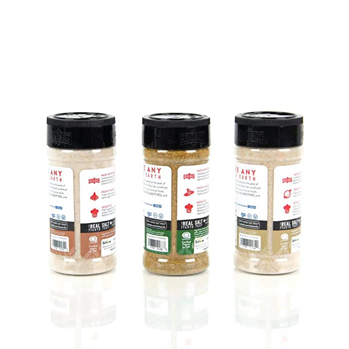 Organic Seasoned Salt Variety 3 Pack - Yo Keto