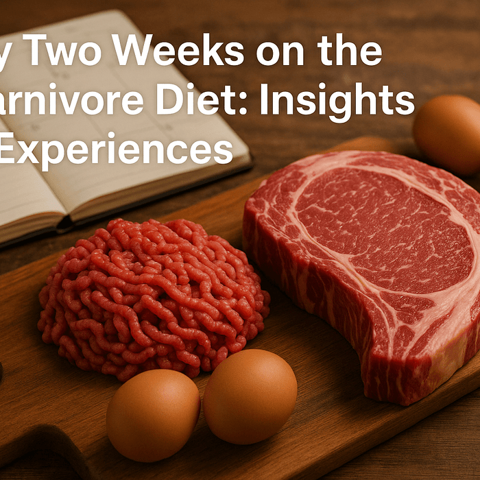 My Two Weeks on the Carnivore Diet: Insights & Experiences - Carnivore Store