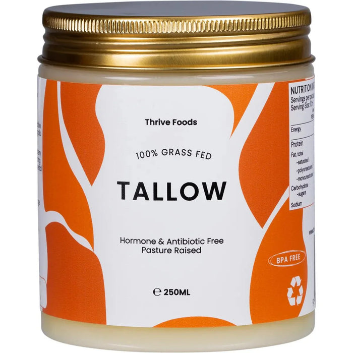 100% Grass Fed Tallow - 250ml - Carnivore Store