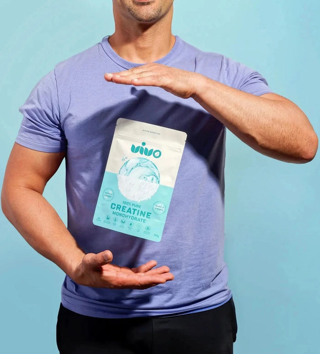 100% Pure Creatine Monohydrate - 200g - Vivo