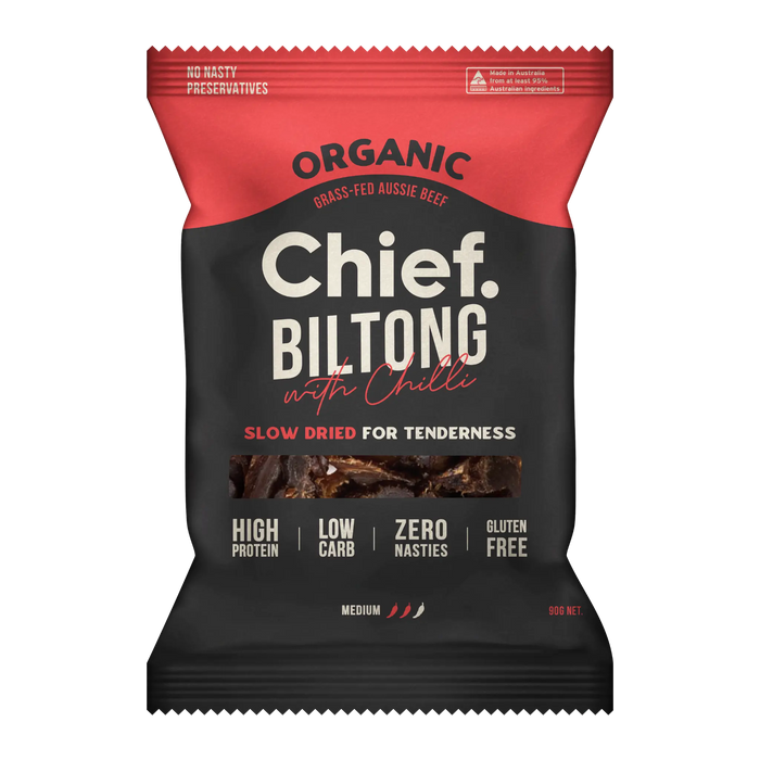 Chilli Beef Biltong 90g - 6 Pack