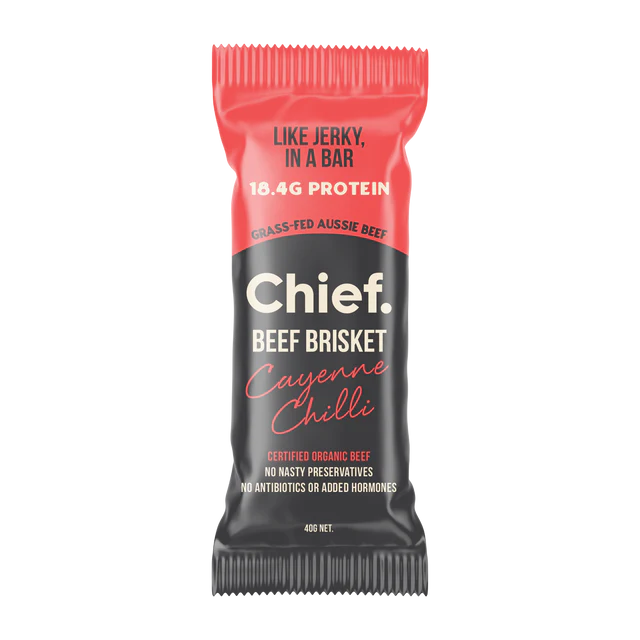 Beef Brisket Bar - Cayenne Chilli - Box of 12