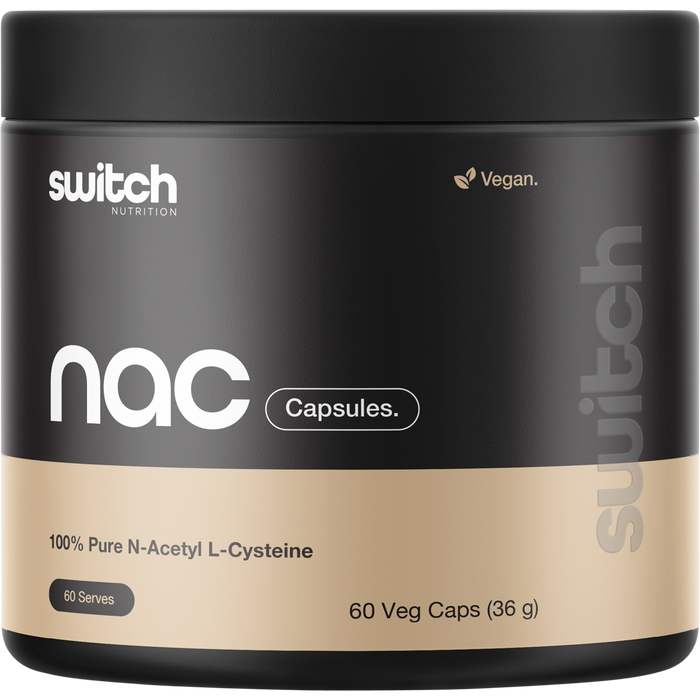 NAC - 100% N-Acetyl L-Cystine - 60 Caps