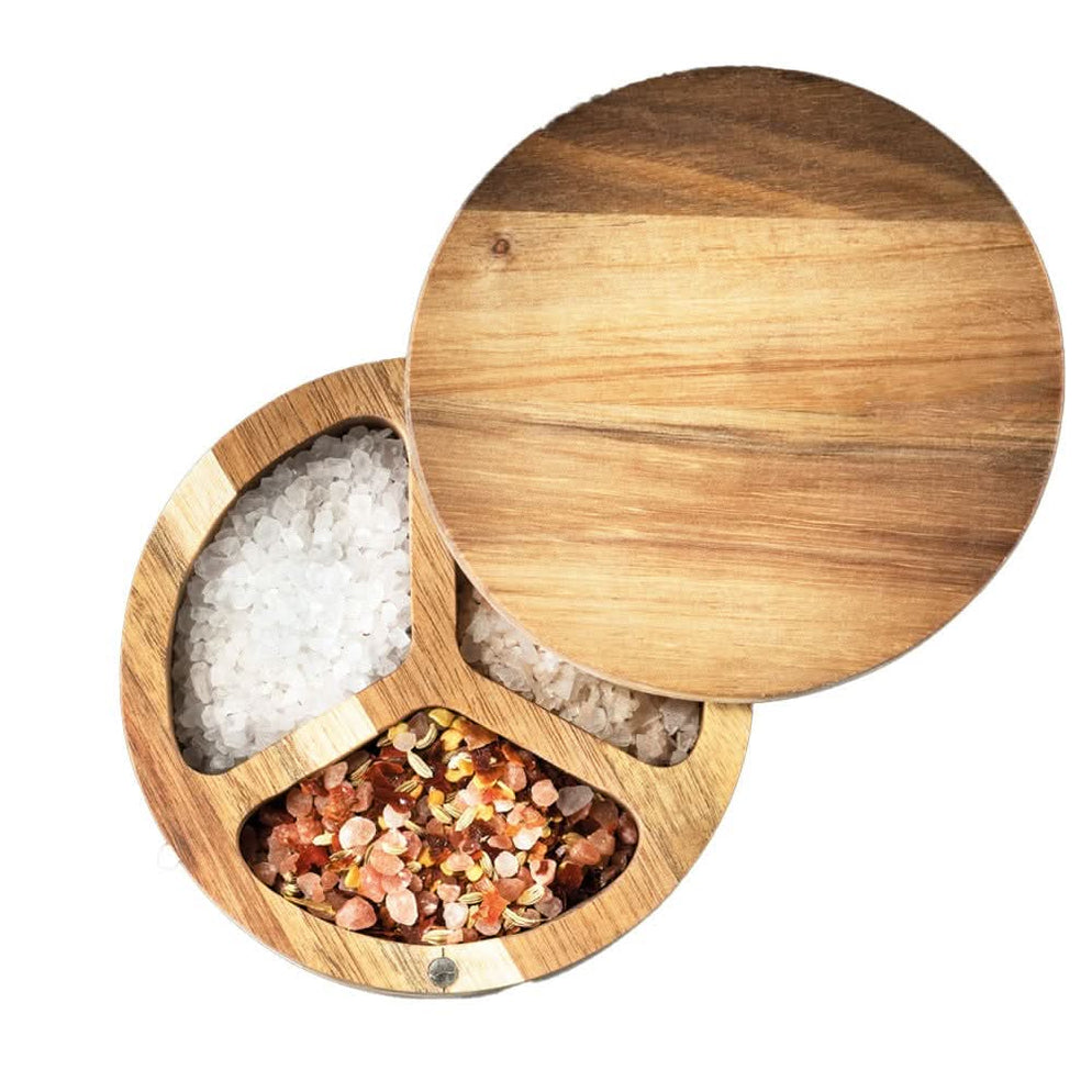 Buy Alex Liddy Acacia Wood Salt Box @ Carnivore Store