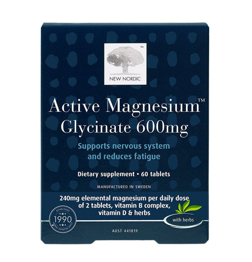 Active Magnesium Glycinate - 60 tablets - Yo Keto