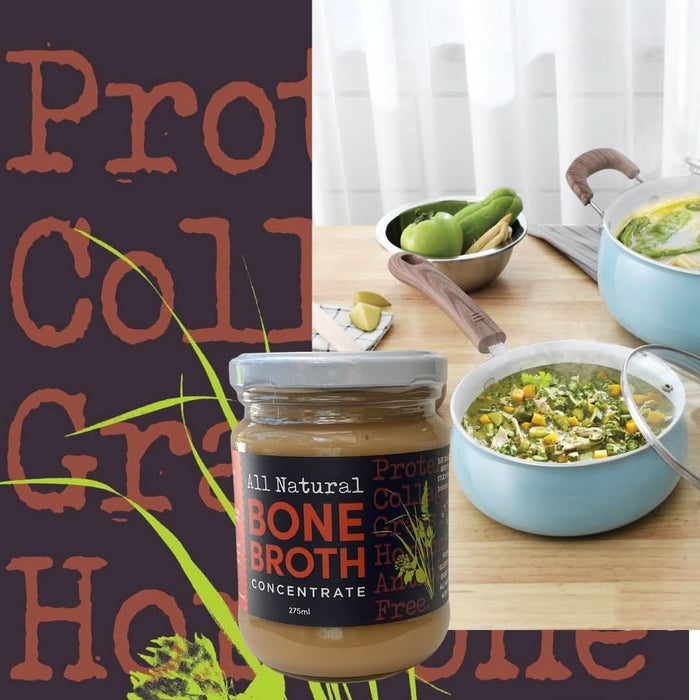 All Natural Bone Broth Concentrate - 275ml - Best Before 17 Nov 2025 - Broth & Co