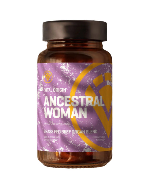 Ancestral Woman - Grass Fed Beef Organ Blend - 120 Capsules - Yo Keto