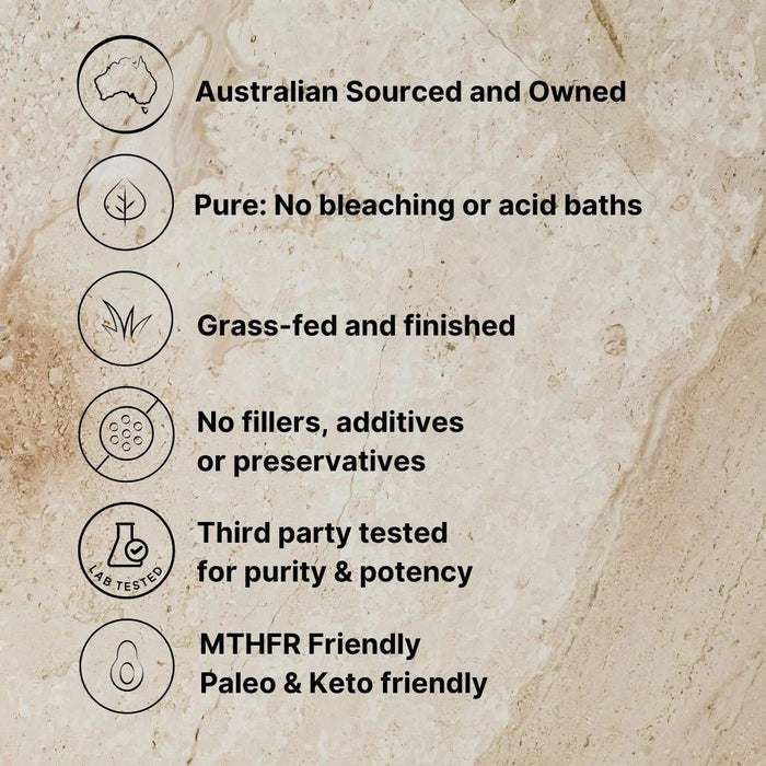 Australian Grass Fed Collagen Peptides - Unflavoured - 300g
