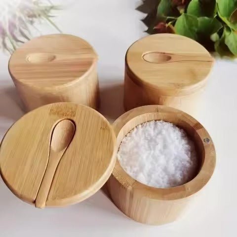 Bamboo Salt Box - Yo Keto
