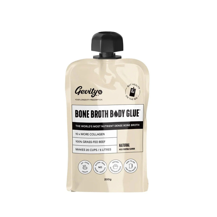 Bone Broth Body Glue - Natural - 200g Pouch - Carnivore Store