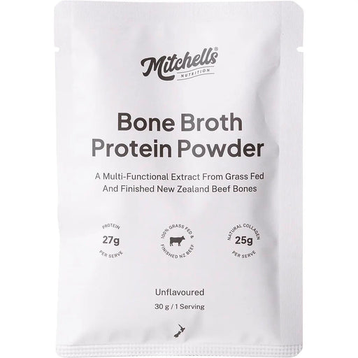 Bone Broth Protein Powder Unflavoured - 30g - Mitchells Nutrition