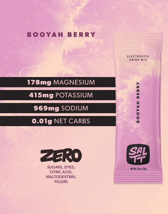Booyah Berry Electrolyte Drink Mix - 30 Sticks - Carnivore Store