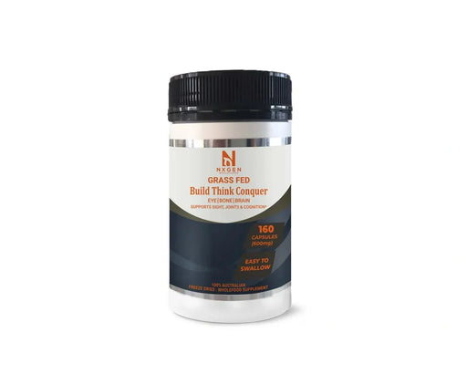 BUILD THINK CONQUER - Supports Sight, Joints, Cognition - 160 Capsules - Yo Keto