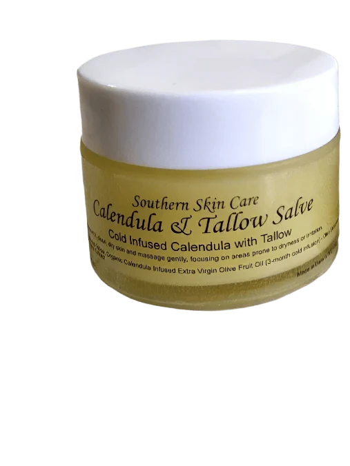 Calendula and Tallow Healing Salve - 50ml - Yo Keto