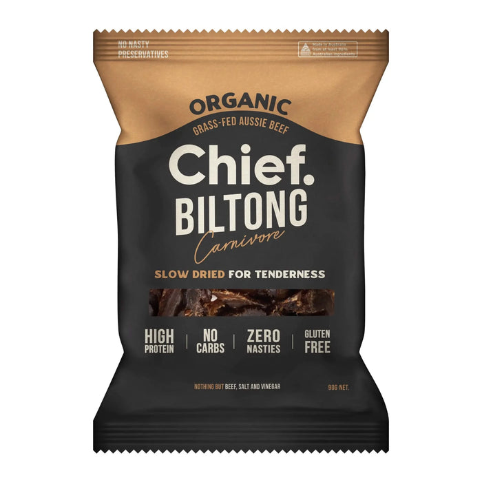 Carnivore Biltong 90g - 6 Pack - Chief