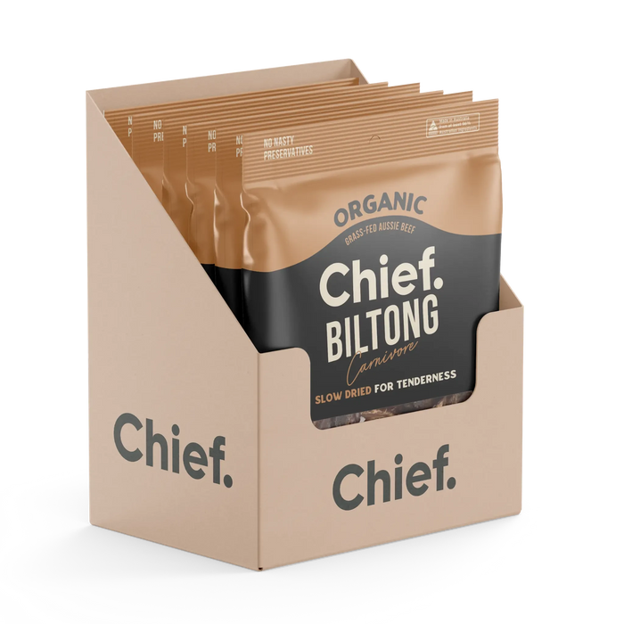 Carnivore Biltong 90g - 6 Pack - Chief