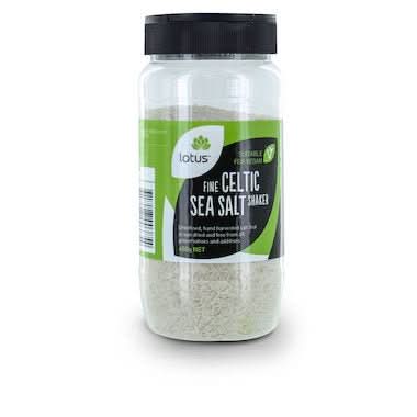 Celtic Sea Salt - Fine - 450g Shaker - Lotus