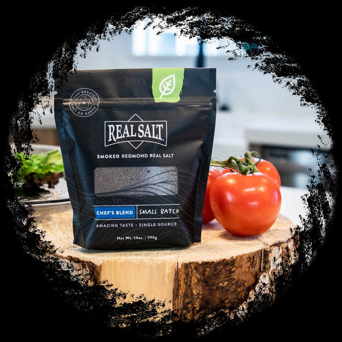 Chef's Blend Smoked Redmond Real Salt - 396g - Yo Keto