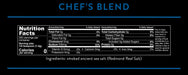 Chef's Blend Smoked Redmond Real Salt - 396g - Yo Keto