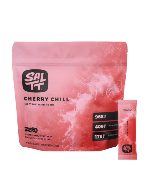 Cherry Chill Electrolyte Drink Mix - 30 Sticks - SALTT