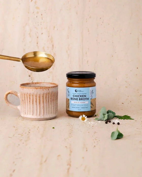 Chicken Bone Broth Concentrate - Natural - 250g - Best Before 07 Jan 2026 - Nutra Organics