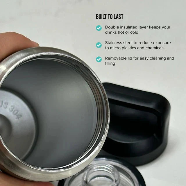 Chief Stainless Steel Water Bottle 800ml - Carnivore Store