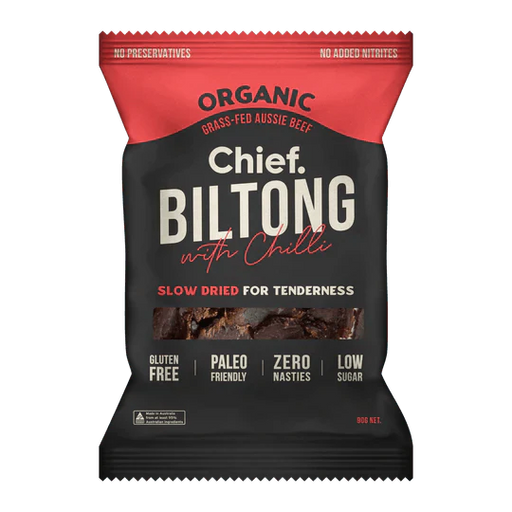 Chilli Beef Biltong - 90g - Carnivore Store