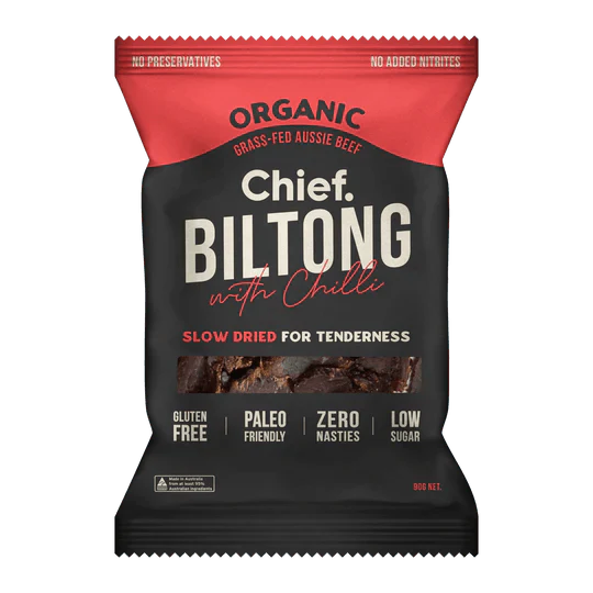 Chilli Beef Biltong - 90g - Carnivore Store