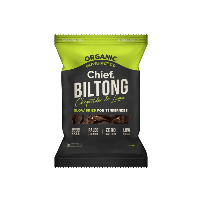 Chipotle & Lime Beef Biltong - 30g - Carnivore Store
