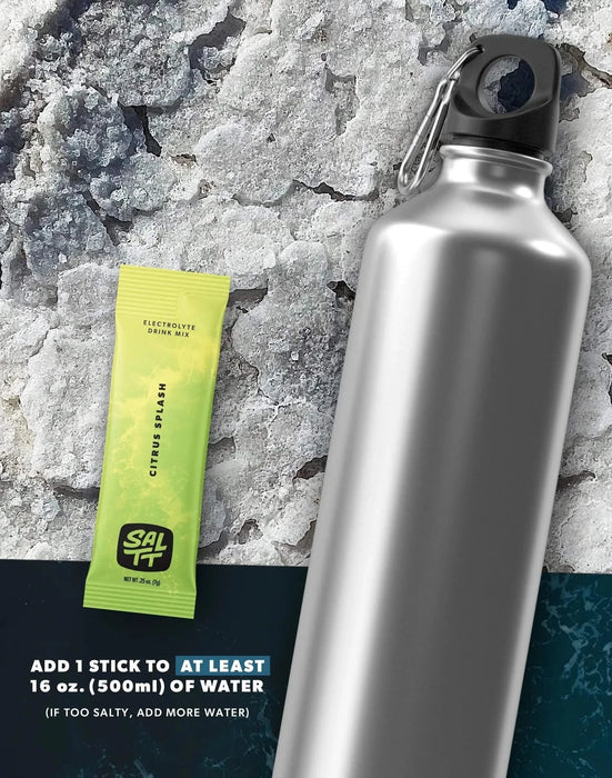 Citrus Splash Electrolyte Drink Mix - 30 Sticks - SALTT