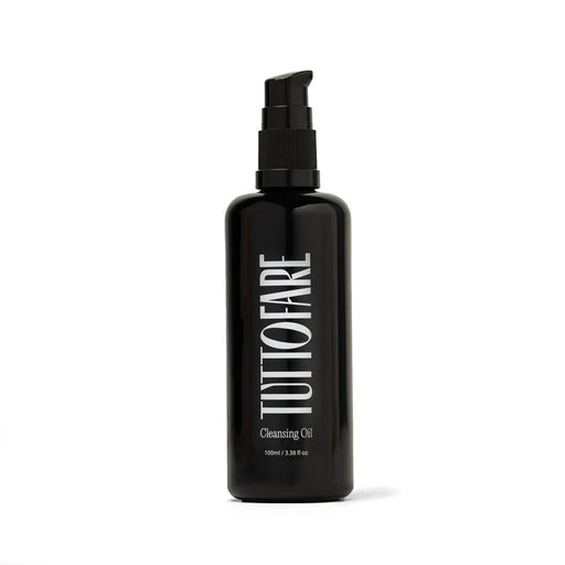 Black pump bottle of Cleansing Oil - 100ml by Tuttofare from New Arrivals and Body & Beauty collections.