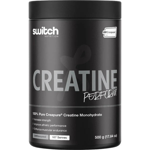 Creatine Perform - 100% Pure Creapure - 500g - Switch Nutrition