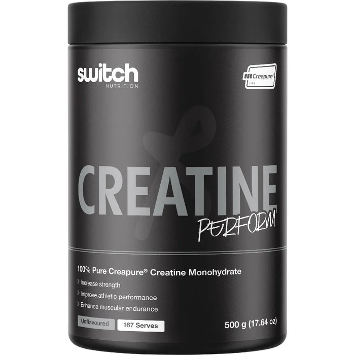 Creatine Perform - 100% Pure Creapure - 500g - Switch Nutrition