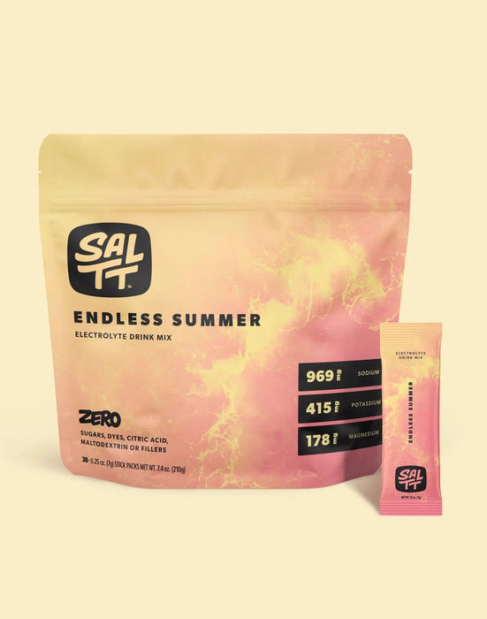 Endless Summer Electrolyte Drink Mix - 30 Sticks - SALTT