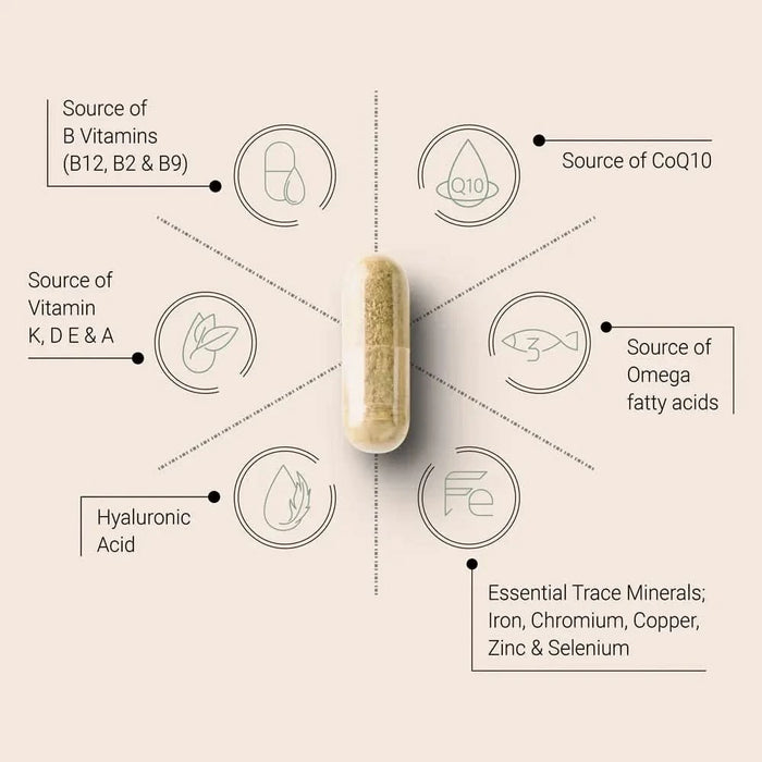 Energy & Wellbeing - Grass Fed Beef Liver (120 capsules) - Best Before 31 May 2025 - Melrose