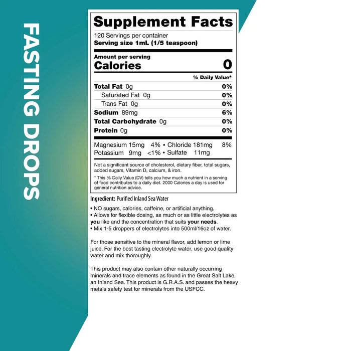 Fasting Drops - 250ml