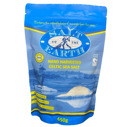 Fine Celtic Sea Salt - 650g - Yo Keto