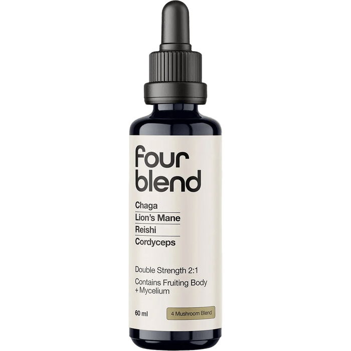 Four Blend Double Strength 2:1 Mushroom Liquid Extract - 60ml