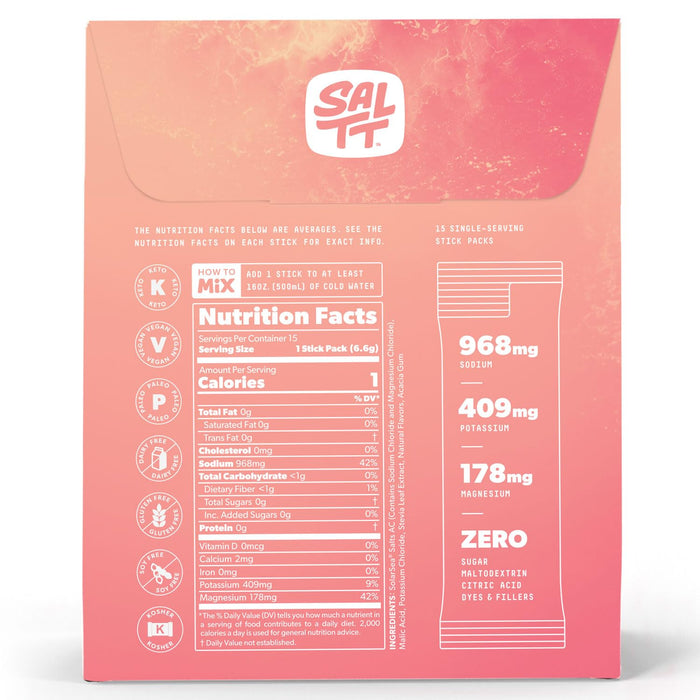 Fruit Variety Electrolyte Drink Mix - 15 Sticks - Carnivore Store