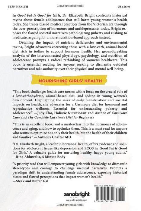 Good Fat is Good for Girls: Puberty and Adolescence - Elizabeth Bright