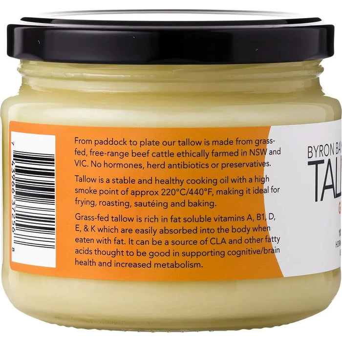 Grass Fed Beef Tallow - 275g - BYRON BAY TALLOW