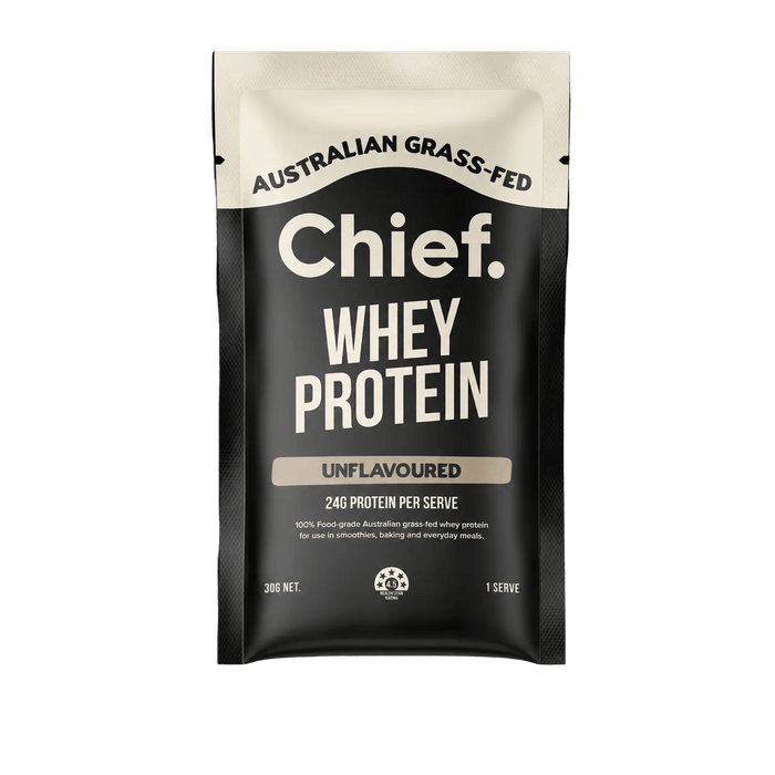 Grass-fed Whey Protein Powder - Unflavoured - 30g