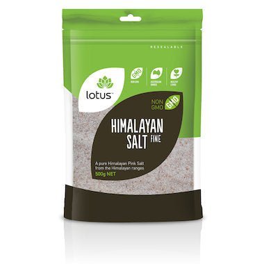 Himalayan Pink Salt - Fine - 500g - Lotus