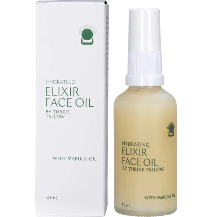 Hydrating Elixir Face Oil - 50ml - Thrive Tallow