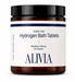 Alivia Hydrogen Bath Tablets - 60pk in amber jar with white label from New Arrivals and Body Salt collections